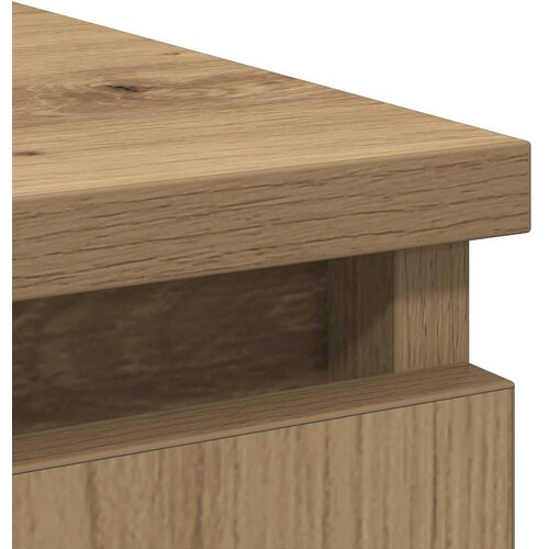  Komoda s ladicama artisan hrast 71x35x65 cm konstruirano drvo Smeđa Slike