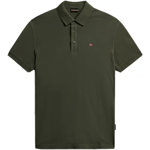 Napapijri Polo majice kratki rokavi NP0A4GB3 Zelena