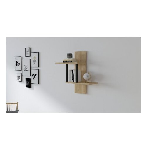 Hanah home herra - sapphire oak sapphire oak wall shelf Cene