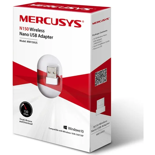  Mrežna Kartica Wlan Mercusys MW150US N150 Nano