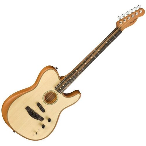 Fender American Acoustasonic Telecaster Natural Slike