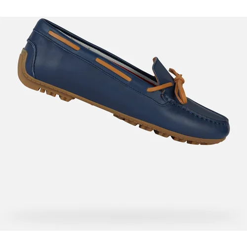 Geox Dark blue women's moccasins Kosmopolis + Grip - Women's