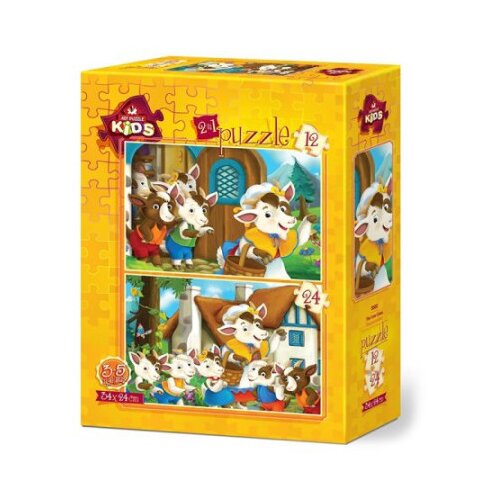  Puzzle 2/1 (12+24) art 5552 ( 49597 ) Cene