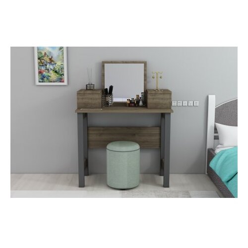 Hanah home sto za šminkanje lora walnut anthracite Cene