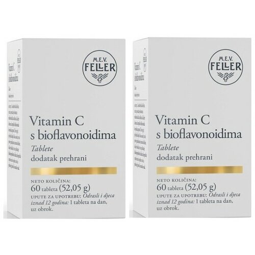 MEV FELLER feller vitamin c sa bioflavonoidima 60 tbl 1+1 Slike