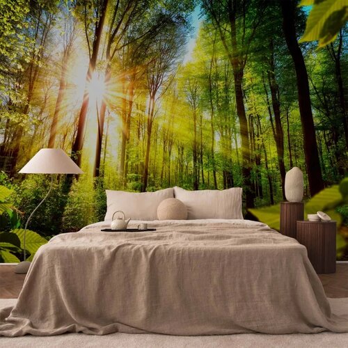  Foto tapeta - Forest Hideout 150x105 Cene