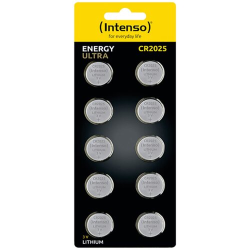 Intenso baterija litijska INTENSO CR2025 pakovanje 10 kom Slike