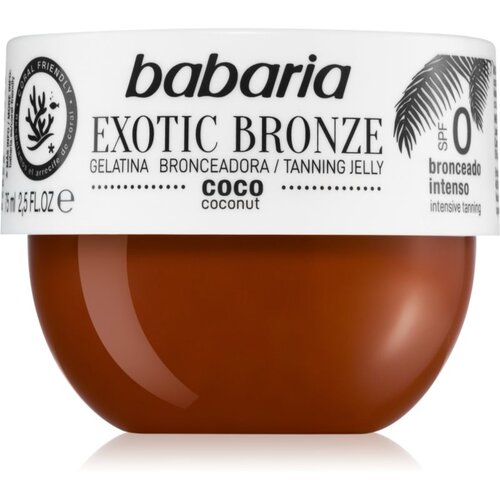 Babaria Tanning Jelly Exotic Bronze gel za telo pospe&amp;scaron;ujoči porjavitev 75 ml Slike