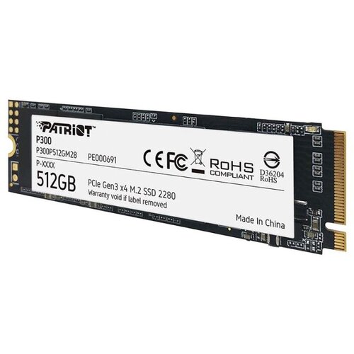 Patriot SSD M.2 NVMe P300 2280 PCIe 512GB... Slike
