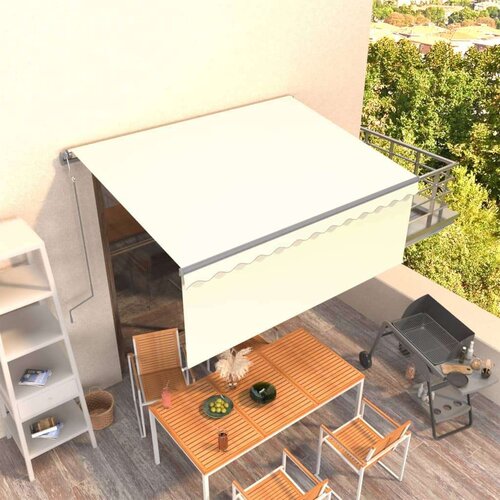 Automatska tenda na uvlačenje s roletom 3 5 x 2 5 m krem Cijene