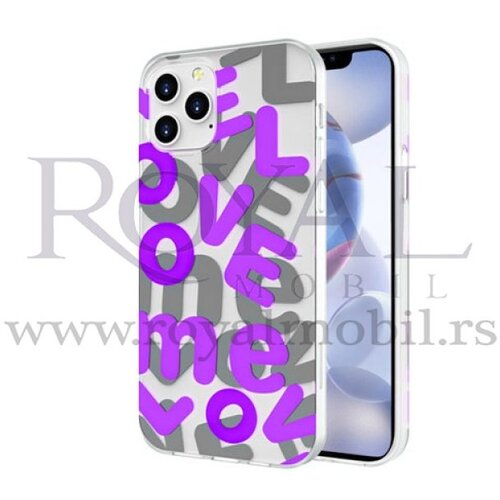  futrola pvc love za samsung A217 galaxy A21S ljubicasta Slike