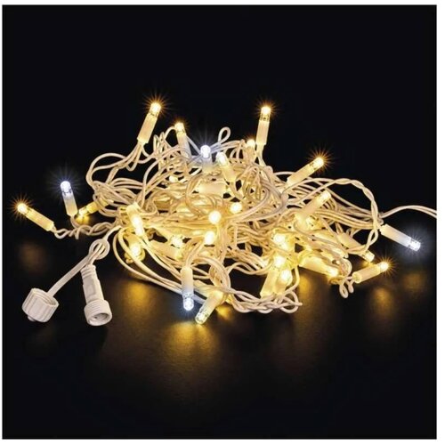  Spoljni LED lanac 50xLED/3x0,4m IP44 hladna/topla bela Slike