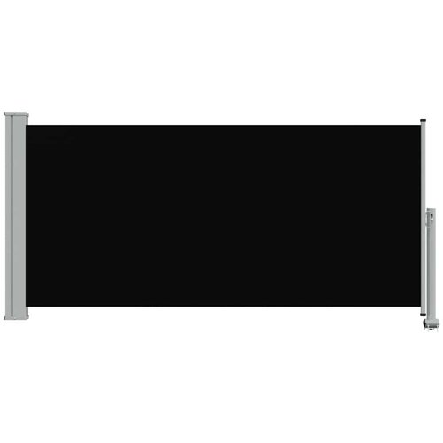  Uvlačiva bočna tenda za terasu 120 x 300 cm crna Slike