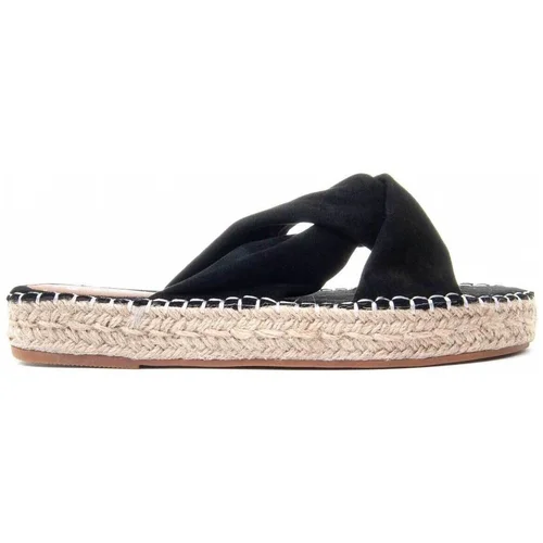 Leindia Espadrile 82882 Črna