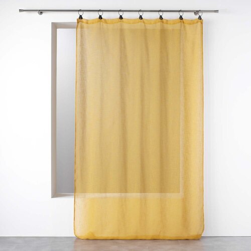 douceur d'intérieur Žuta prozirna zavjesa 140x240 cm Linka – Cijene