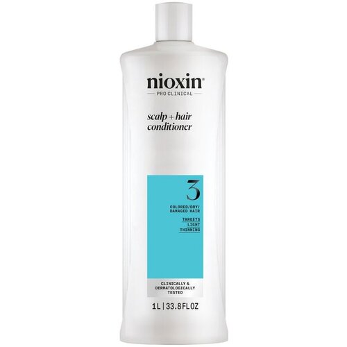 Nioxin System 3 - Regenerator - Obojena i o&amp;scaron;tećena kosa s blagim proređivanjem 1000 ml Slike