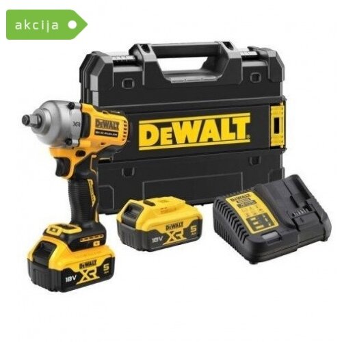 Dewalt Impact wrench DCF891P2T 18V 2x5Ah XR 812Nm Yellow, Black Cijene