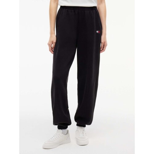 Tommy Jeans Hlače Tjw Badge Sweatpants Črna Slike
