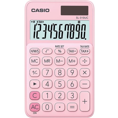 Casio Kalkulator SL-310 UC-PK roza KARTON PAK. bls Cene