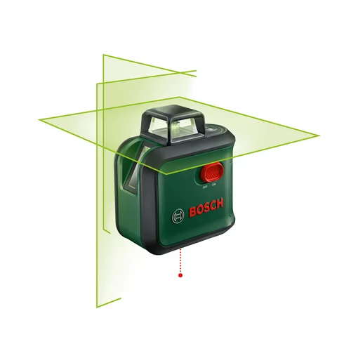 Bosch Linijski laser AdvancedLevel 360 (atančnost +/–0,4 mm/m, 117 x 80 x 126 mm)