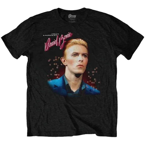 David Bowie Majica Young Americans Unisex Black 2XL