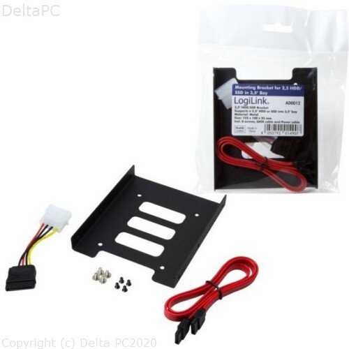 Logilink HDD/SSD bracket 2.5" to 3.5" AD0013 Cijene