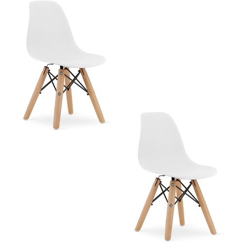 Brandless Stol ZUBI - bel x 2, (22044550) Cene