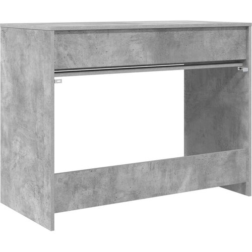  Stol Betonsko Siva 100 x 50 x 78 cm Konstrukcijsko drvo Slike