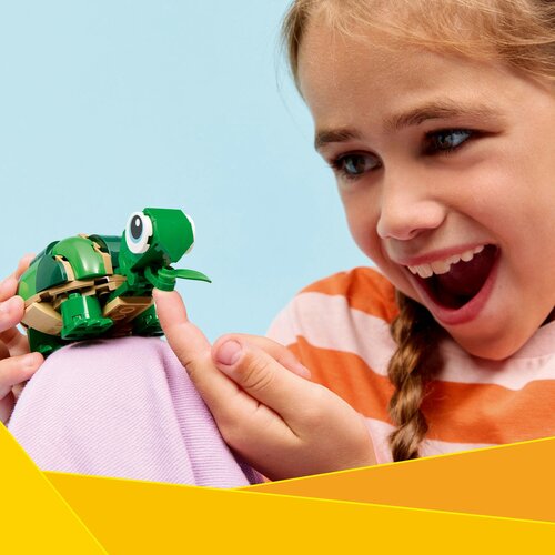 Lego creator 3in1 - kornjača i cvet lokvanja (31377) Slike