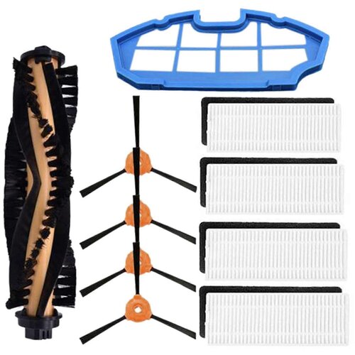 INORCO Stranska krtača s HEPA filtrom in primarnim filtrom za Deebot N79s, N79, Robovac 11, 11c in Conga Excellence 990 B, (21874378) Slike