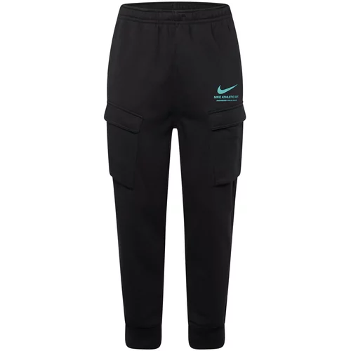 Nike Sportswear Kargo hlače voda / črna / bela