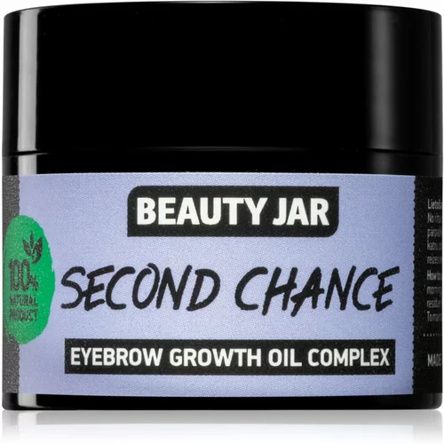 Beauty Jar Second Chance hranilno olje za trepalnice in obrvi 15 ml