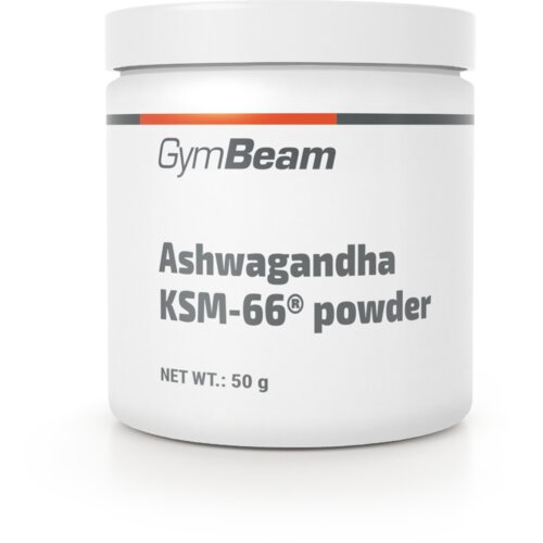 GymBeam Ashwagandha KSM-66&amp;reg; u prahu Slike