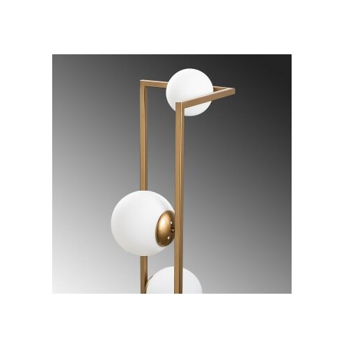 Opviq Podna Lampa Corner 13776, 35 x 35 x 157 cm, 2 x E27 i 3 x E14, 250 cm Kabel, Zlatne boje Slike