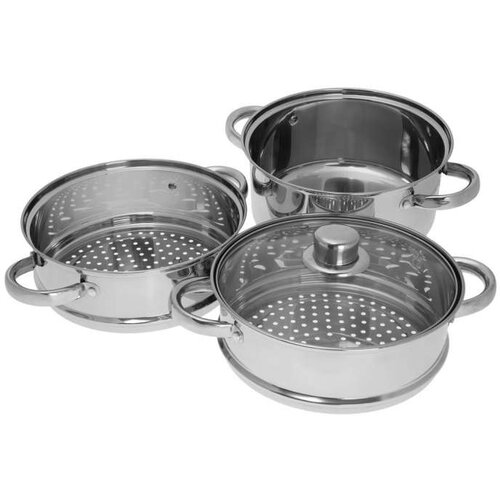 Kinghoff KH3328 SET ŠERPI 4/1 ZA KUVANJE NA PARI 4L 22CM Cene