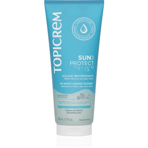 Topicrem Sun Protect Re-Moisturizing Shower hidratantni gel za tu&amp;scaron;iranje nakon sunčanja 200 ml Slike