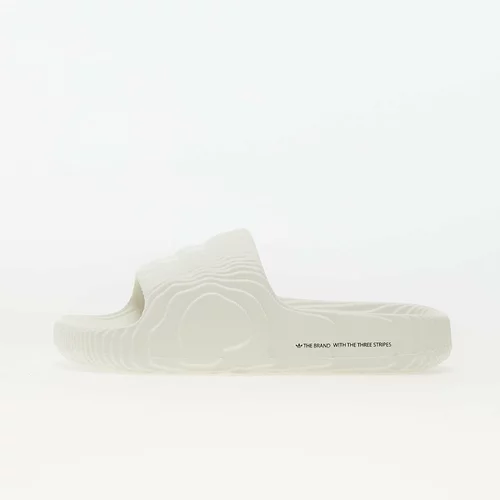 Adidas Natikače s potpeticom 'Adilette 22' crna / prljavo bijela