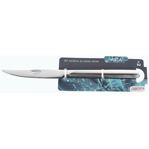Aria set od 2 noža &amp;quot;steak&amp;quot; s/s 18/0, dužina 22,8cm, debljina 6 mm Slike