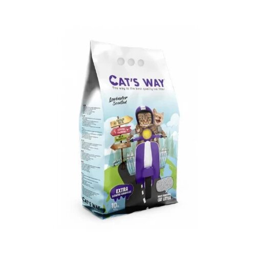 CATS WAY Lavender posip za macke 10l Cene