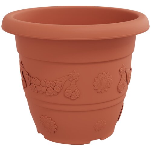  Saksije za biljke 24 pcs Crvena cigla &amp;Oslash; 34 x 28 cm Plastika Slike