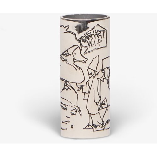 Carhartt WIP Blinkerfluid BIC Metal Lighter Case silver Cene