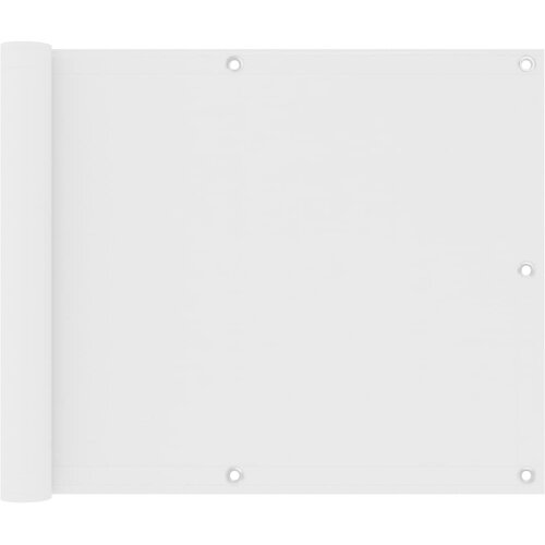 vidaXL balkonski zastor bijeli 75 x 500 cm od tkanine Oxford Cijene