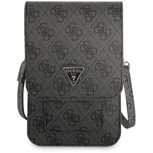 Guess Torbica za ramo z motivom telefona 4G s trikotnim logotipom, Roza, (21749269) Slike
