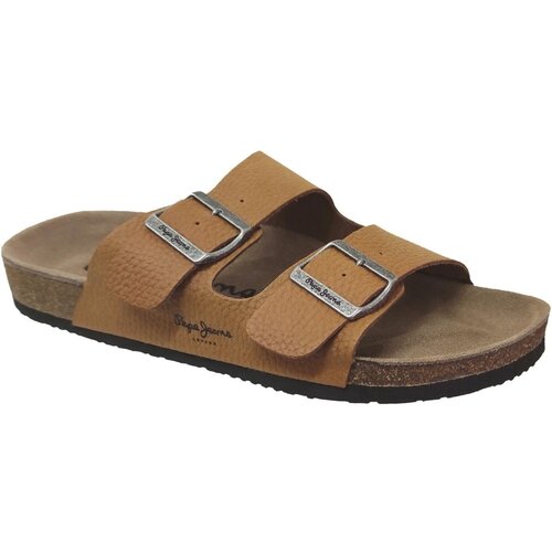 Pepe Jeans Natikači Bio buckles Kostanjeva Slike
