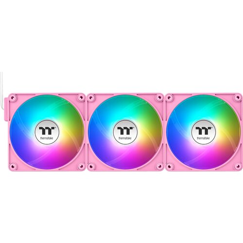 Thermaltake 140mm CT140 EX Reverse ARGB Sync PC Cooling Fan Pink 3 Pack Cijene
