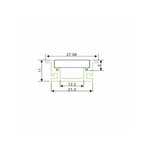  LED PROFIL LL-ALP033 IP67 KOMPLET Slike