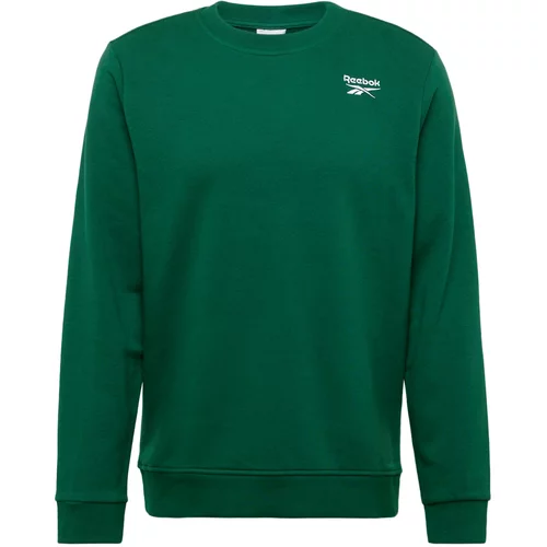 Reebok Sportska sweater majica 'IDENTITY' zelena / bijela