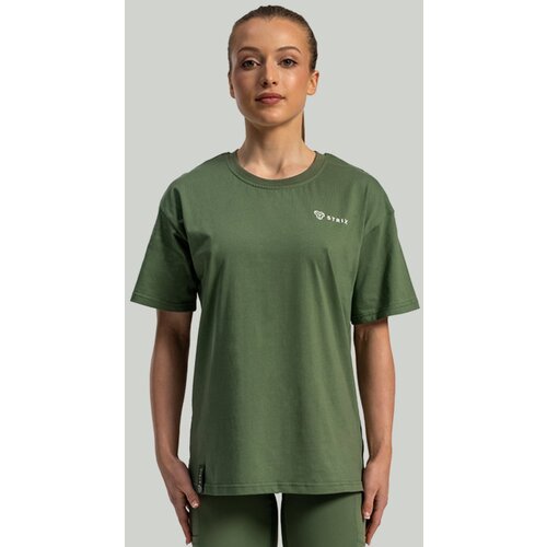 STRIX Ženska oversized majica Lunar Cedar Green - STRIX Cene