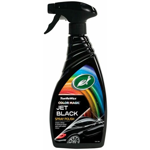 Turtle Wax hybrid jet black spray 500 ml Cene