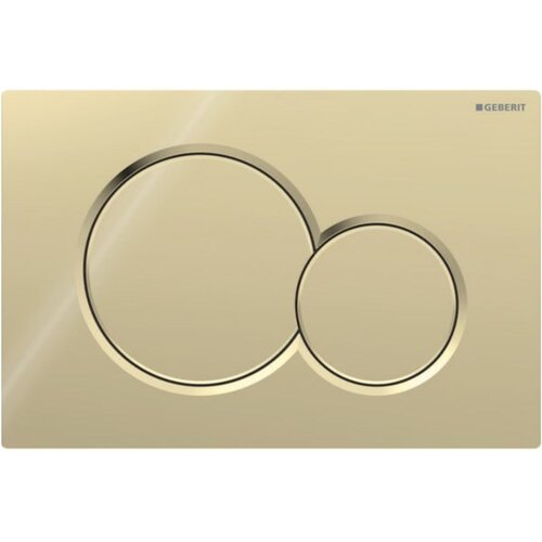 Geberit taster sjajni mesing galvanizovani Sigma01 115.770.DT.5 Slike